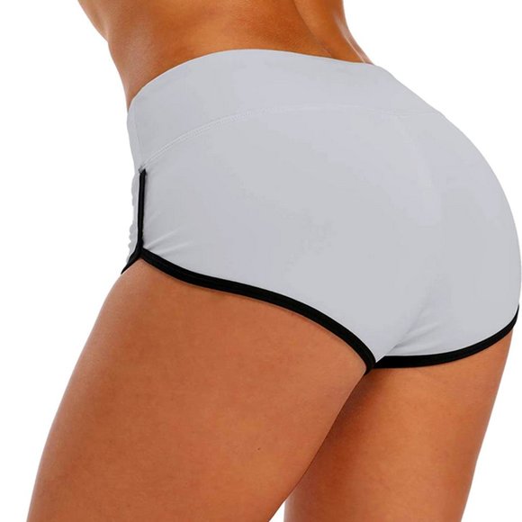 Firm Abs Women Workout Performance Stretch Gym Shorts | S - Picture 2 of 4